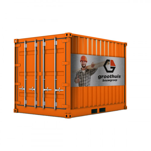 Aluminium brushed Containerbord