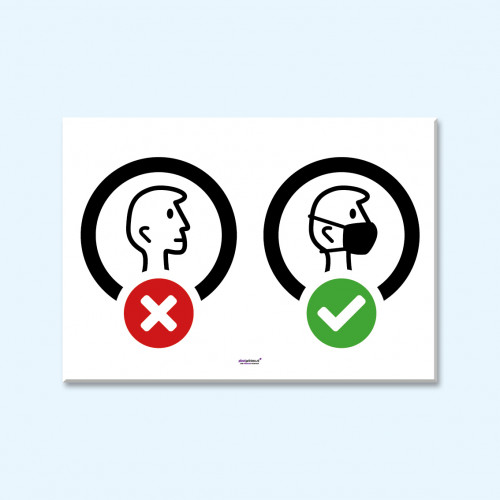 Mondkapje instructie