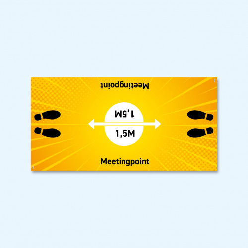 Meetingpoint 2 personen 1,5m
