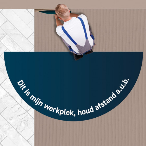 Werkplekcirkel 1,5m afstand