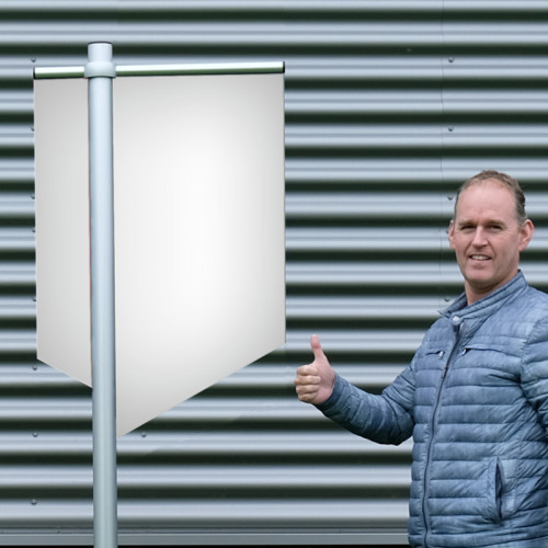 Makelaarsbord driehoek