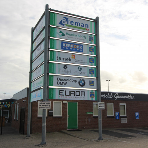 Sponsorbord Alupanel / Dibond