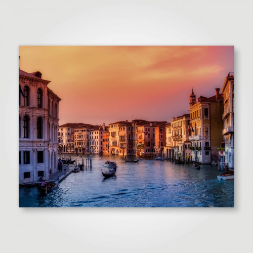 Fotopaneel Gondels in Venetië