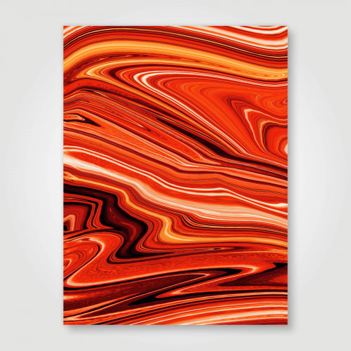Fotopaneel Rood verfspel