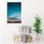 Fotopaneel Blauwe avondlucht
