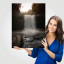 Fotopaneel Waterval