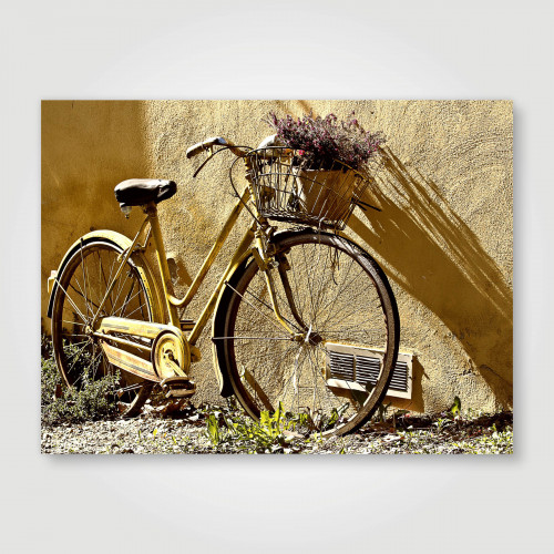 Fotopaneel Fiets